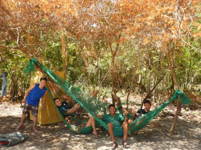 Penitan Bay hammock