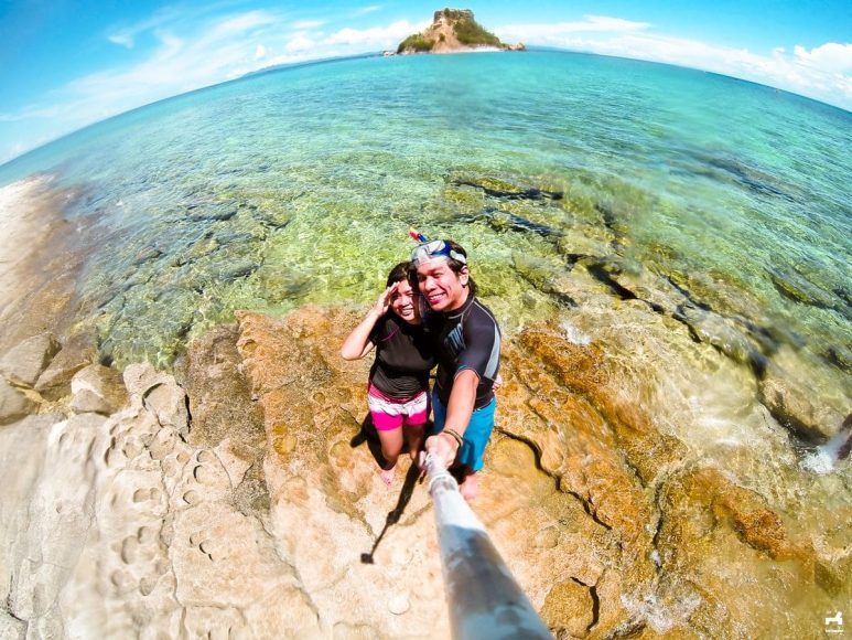 Beach in Sombrero island, Masbate