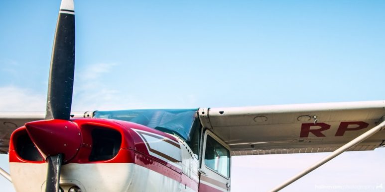 Small plane for skydiving