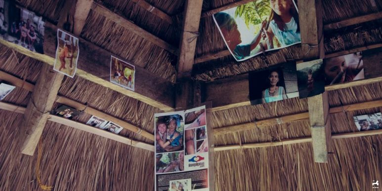 Souvenir photos of visitors of Apo Whang-od