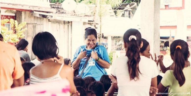 Outreach in Barangay Caob, Siargao