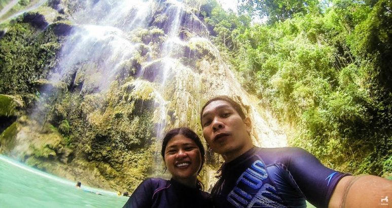 Tumalog Falls in Cebu