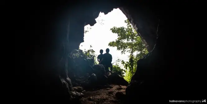 Bakwitan cave in Gigantes islands