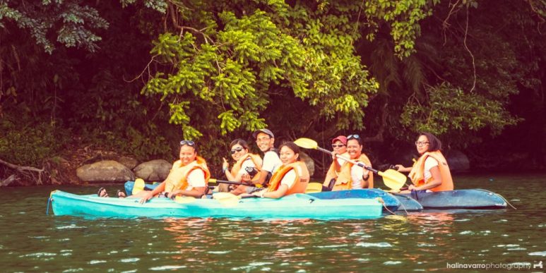 Kayaking in Bulusan Lake, Sorsogon
