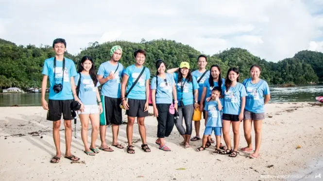Alon ng Pag-asa volunteers in Siargao