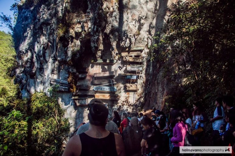 Hanging coffins in Sagada