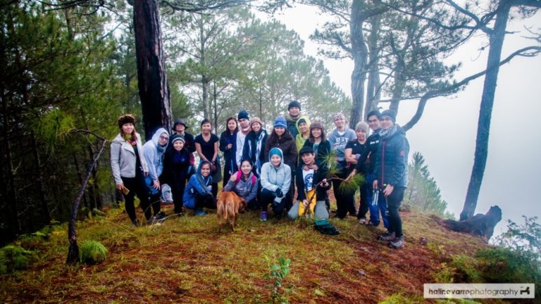 Group shot in Mount Kofafey