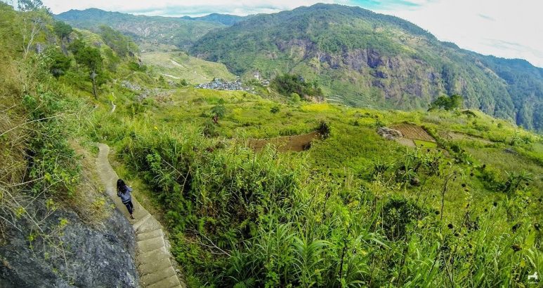 Trail to Bomod-ok Falls in Sagada