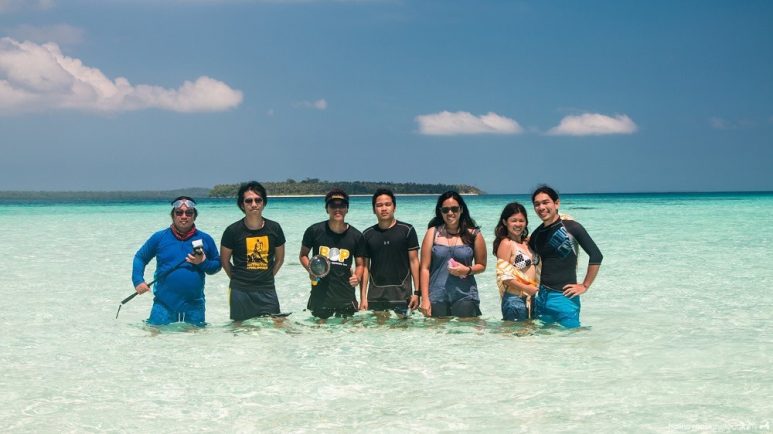 Candaraman island in Balabac, Palawan