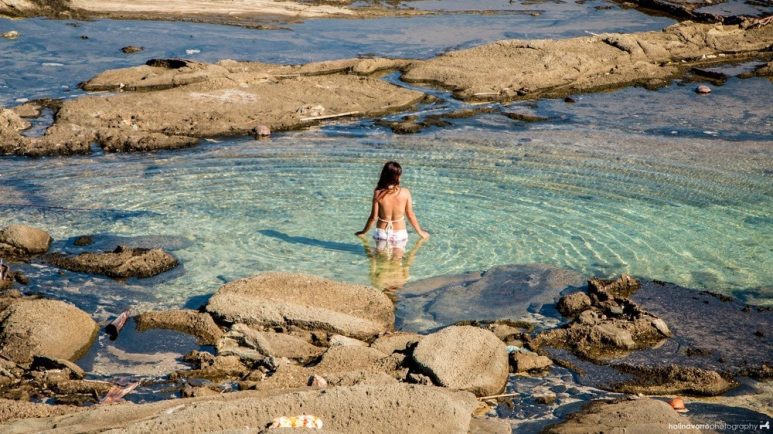 Tidal pool in Biri Island