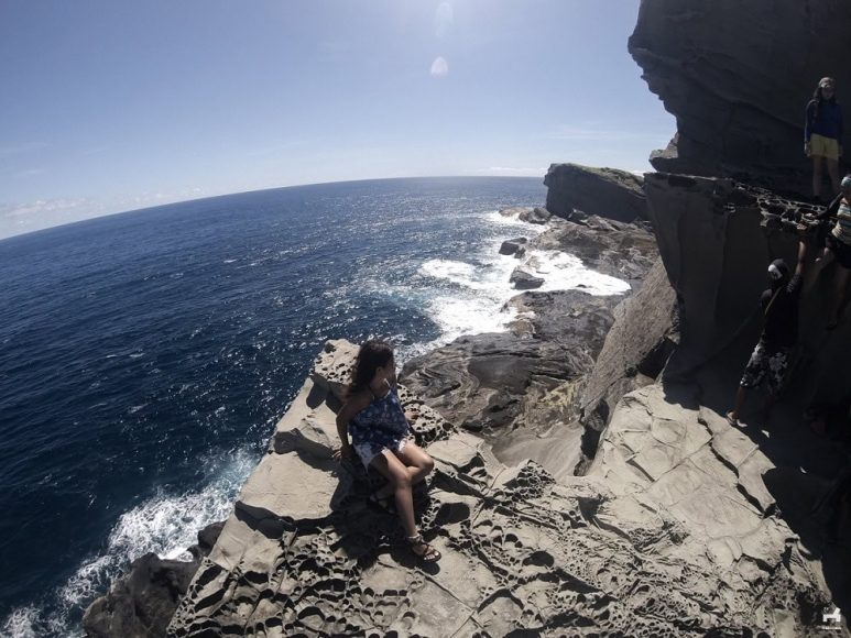 Magasang rock formation in Biri, Samar