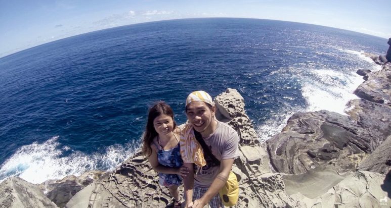 Couple shot in Biri Rock Formation