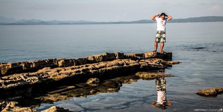 Kalanggaman Island rocky shore