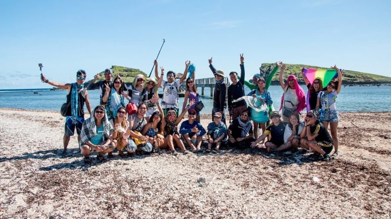 Sorsogon-Samar-Leyte road trip group shot