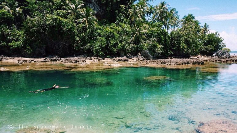 Natural pool in Kanpirugdot, Eastern Samar