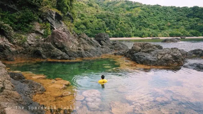 Natural pool in Nupa, Catanduanes