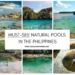 Natural pools in the Philippines feature
