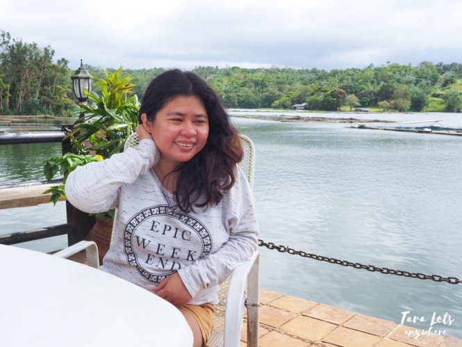 Kat in Julian's Island Lodge