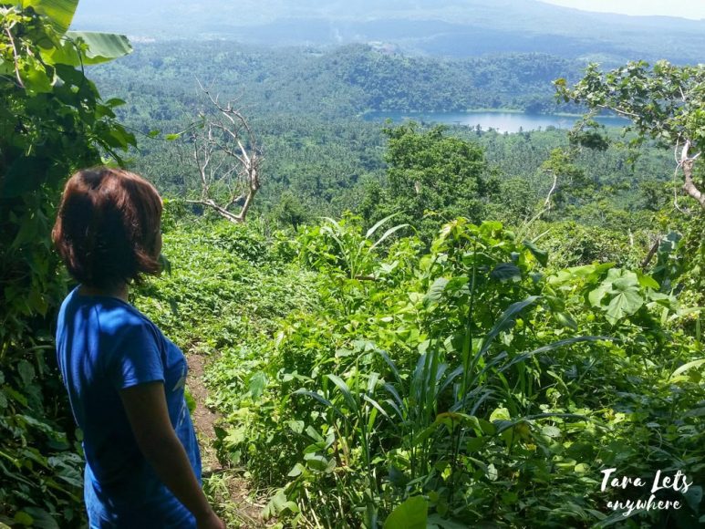 Sto. Angel trail in Mount Mabilog