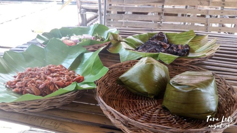 Pandin Lake - meal