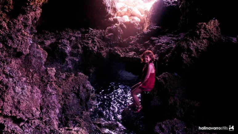 Cave in Koding-Koding Point, Carabao Island