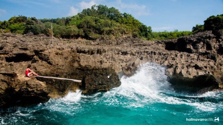 Koding-Koding Point cliff dive