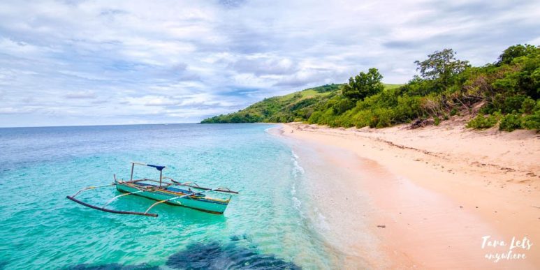 Bitaog Beach in Palumbanes Island