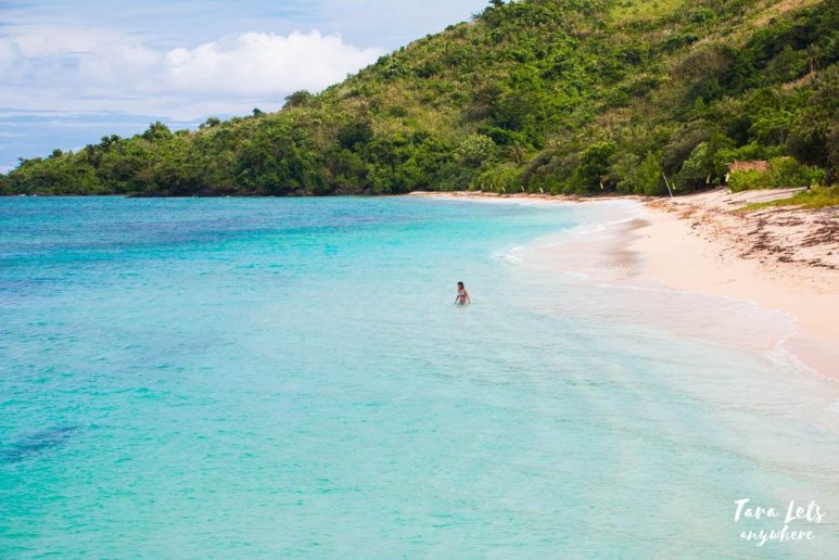 Bitaog Beach in Palumbanes Island