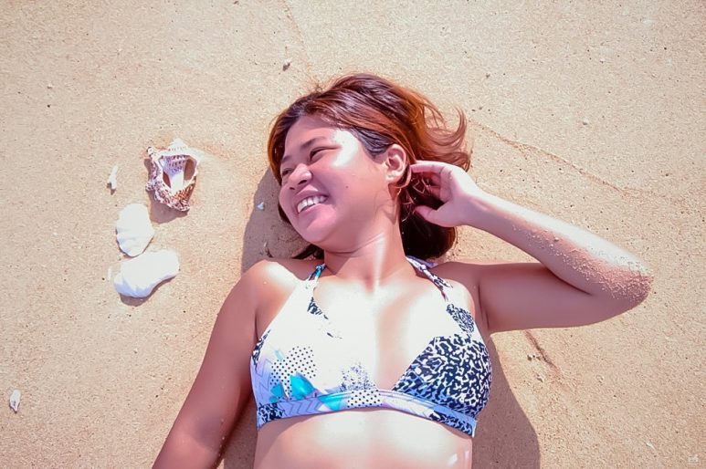 Bitaog Beach in Parongpong Island, Palumbanes