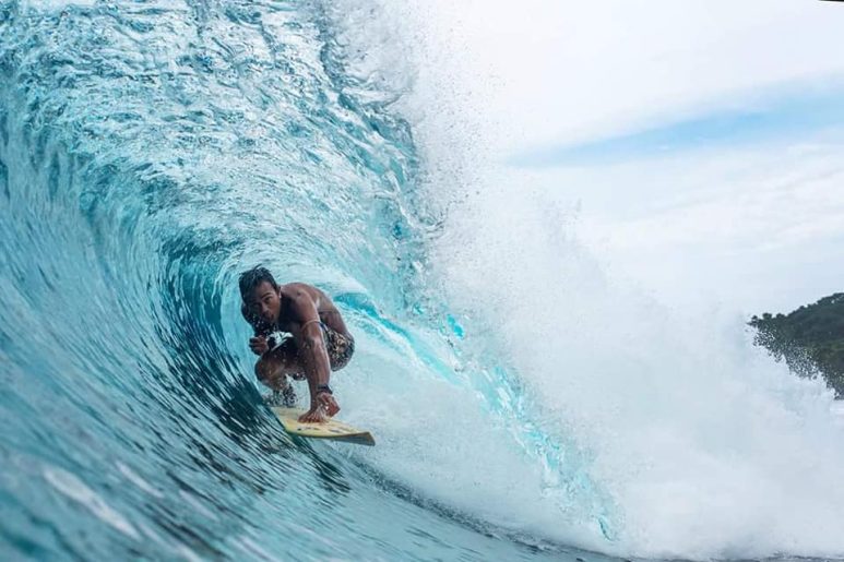 Surfing in Puraran, Catanduanes