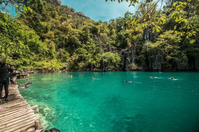 Kayangan Lake in Coron, Palawan