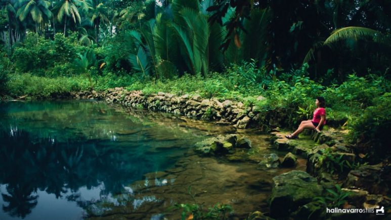 Beto cold spring in Barobo, Surigao del Sur