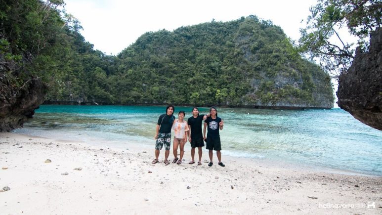 Tidal pool in Pangabangan Island, Libjo