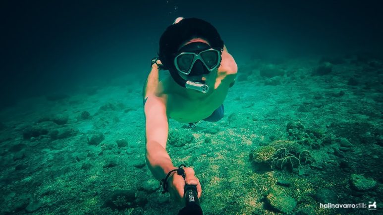 Hali snorkeling in Higatangan Island, Biliran