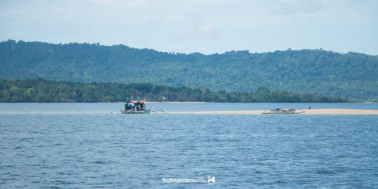 Sand bar in Aslom Island, Bulalacao