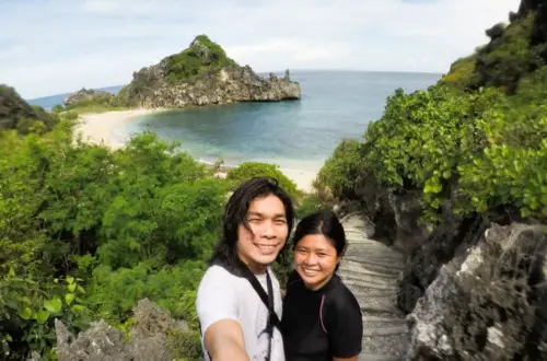 Overlooking view in Target Island, Bulalacao