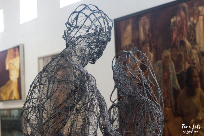 Pinto Art Museum wired sculpture lovers