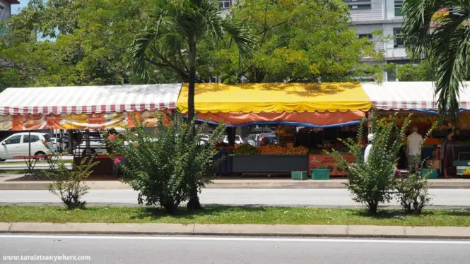 Fruit stall in Kuala Lumpur