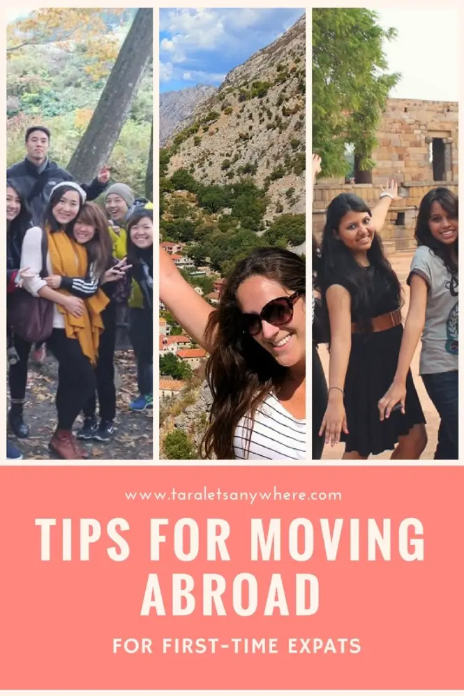 Tips for moving abroad for the first time | Tips for expats