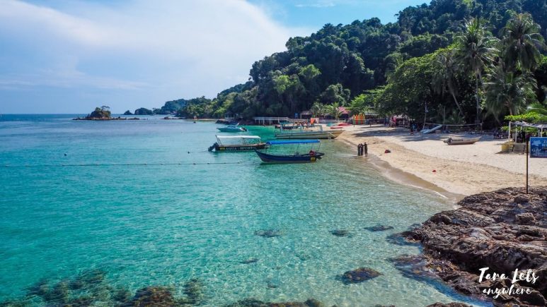Beachfront in KBC, Kapas Island