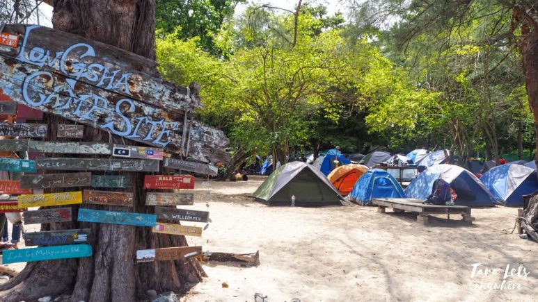 Longsha Campsite, Kapas Island, Malaysia