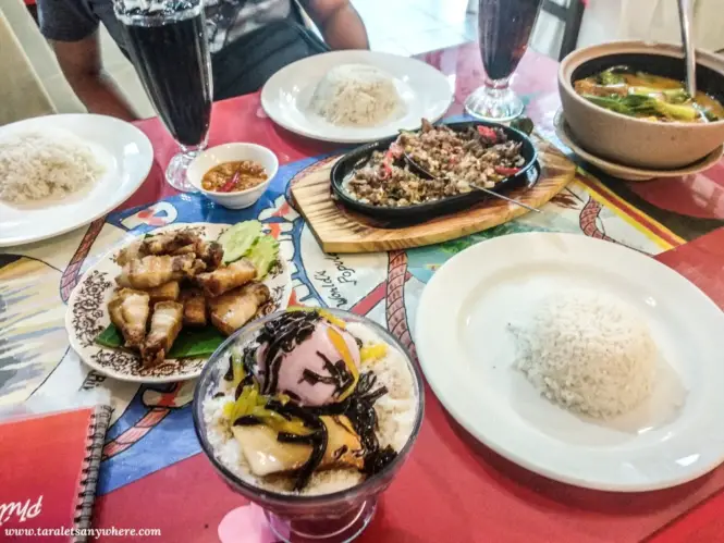 Filipino food in Mabuhay Laguna Restaurant, Kuala Lumpur