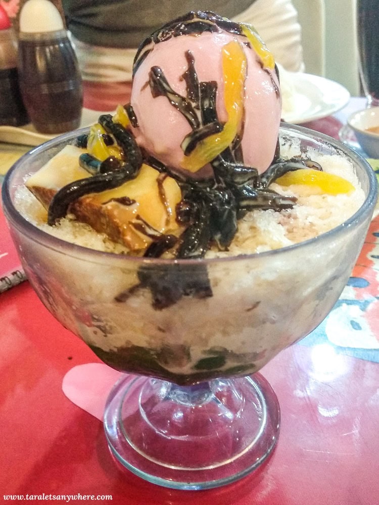 Halo-halo in Mabuhay Laguna Restaurant, Kuala Lumpur