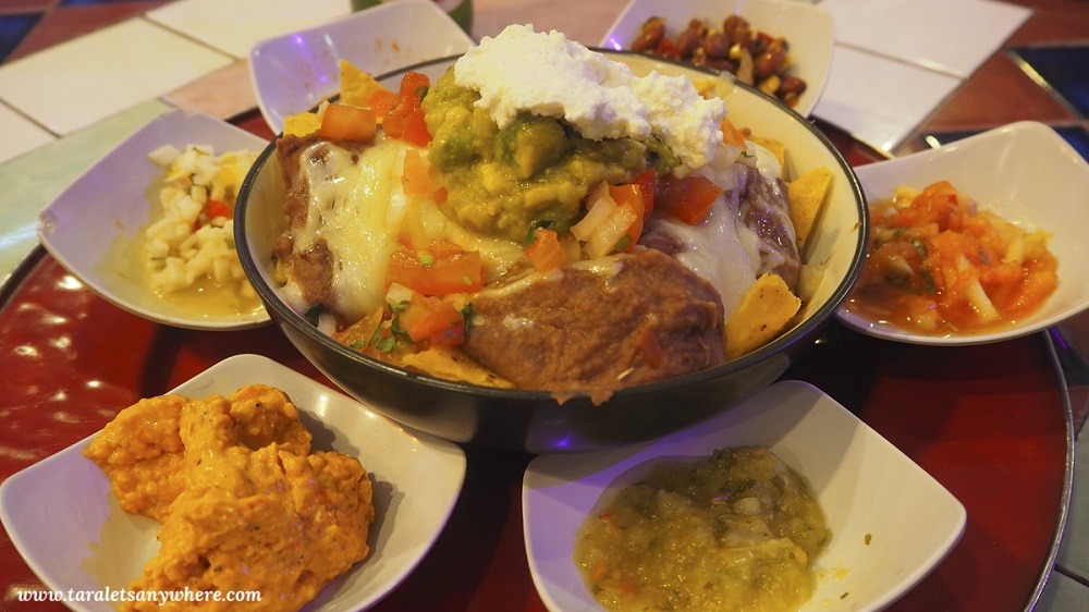 Nachos in Taco Beach Grill, Seminyak