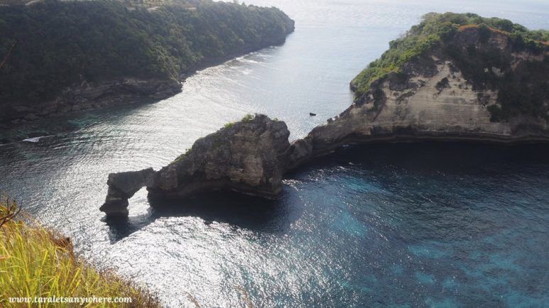 Arch in Atuh Cliff, Nusa Penida