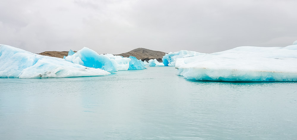 Glacier lagoon in Iceland