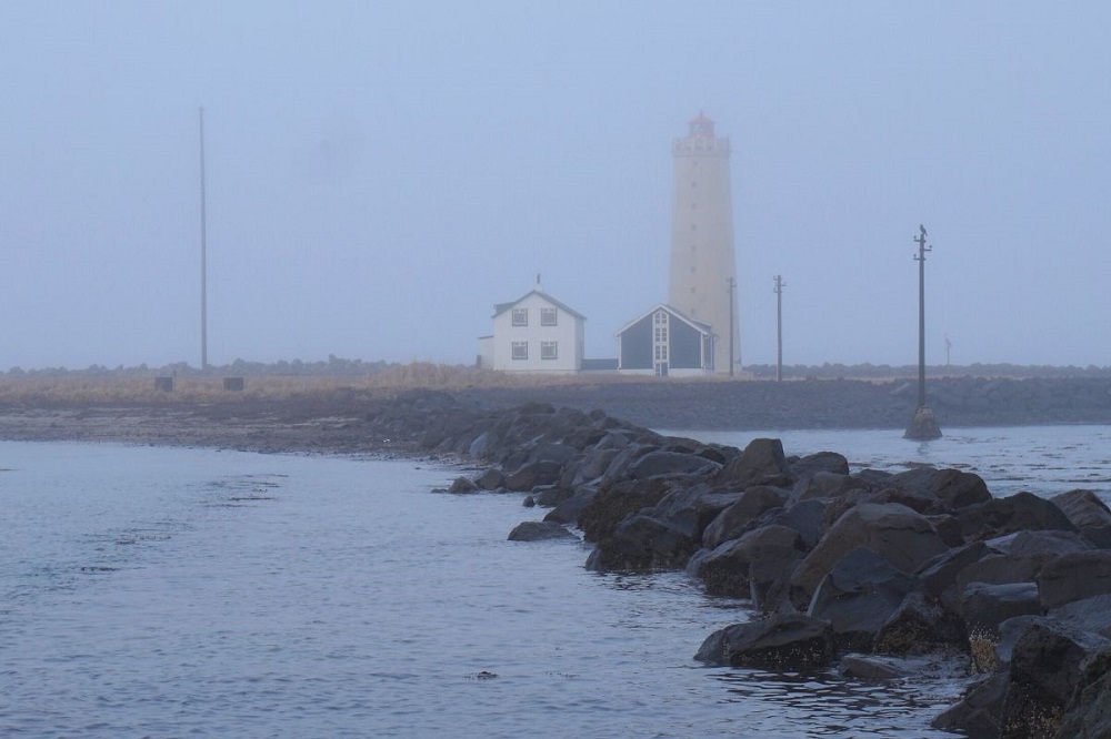 Grotta lighthouse in Iceland
