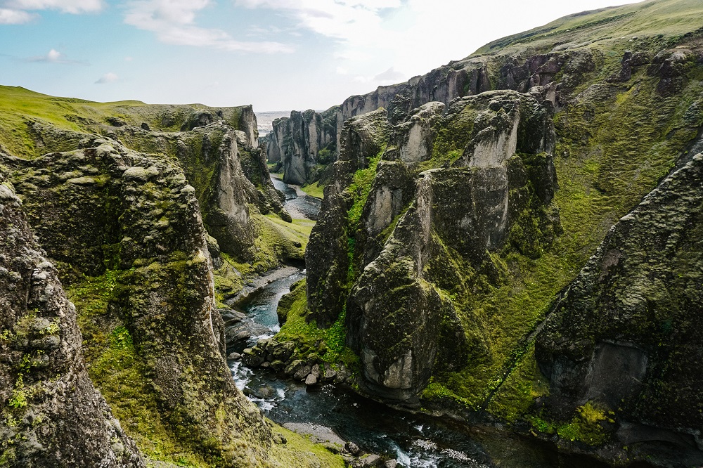 Canyon in Iceland