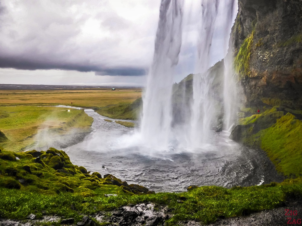 Things to do in Iceland - walk behind a waterfall