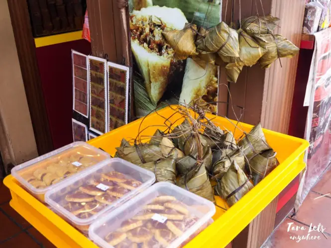 Food in Jonker Street in Malacca